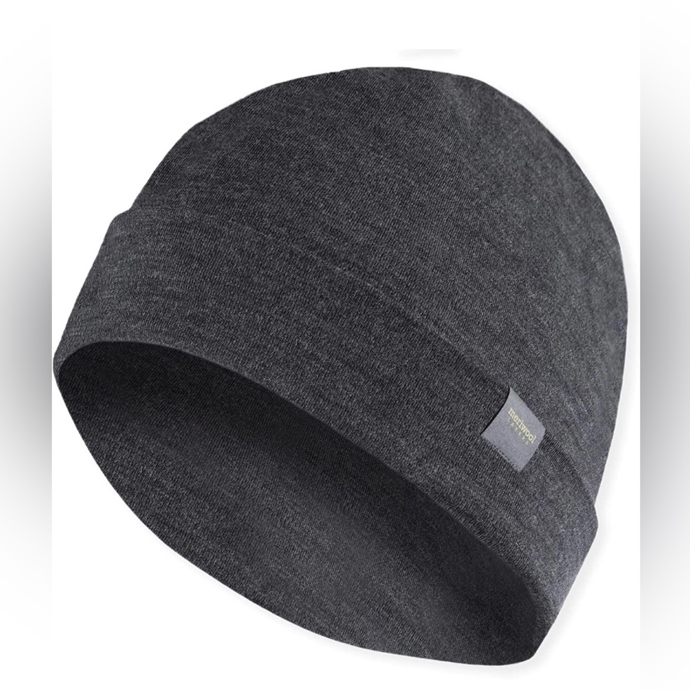 NWOT Meriwool Layers - Unisex Merino Wool Cuff Beanie Winter Hat